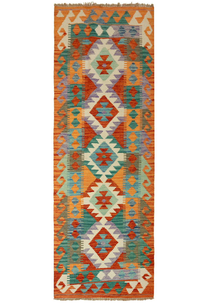 Kilim Afgano | 198 x 72 cm