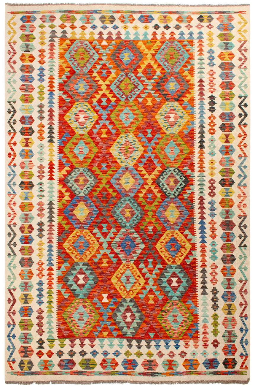 Kilim Afgano | 294 x 202 cm
