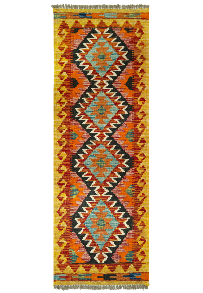 Kilim Afgano | 139 x 48 cm