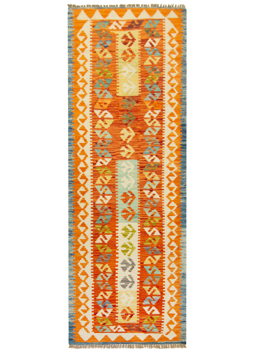 Kilim Afgano | 219 x 74 cm