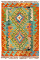 Kilim Afgano | 90 x 60 cm