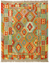 Kilim Afghan | 201 x 160 cm