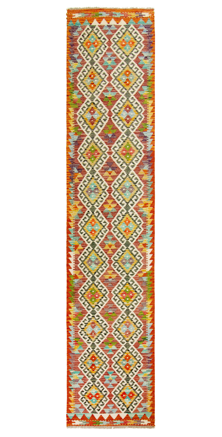 Kilim Afgano | 291 x 64 cm