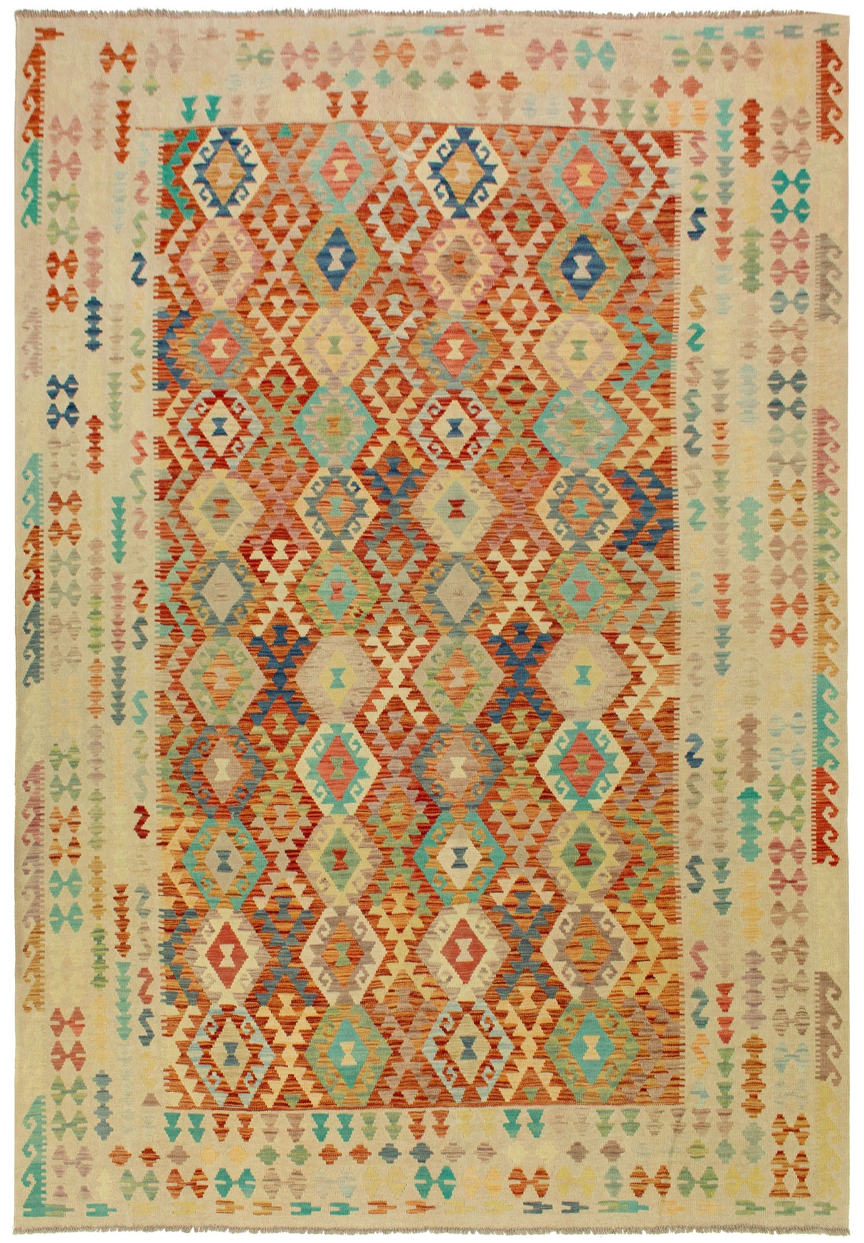 Kilim Afgano | 332 x 257 cm