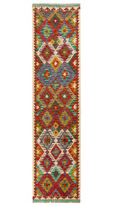 Kilim Afgano | 248 x 62 cm