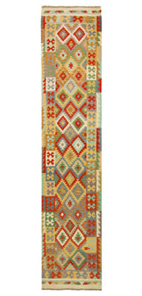 Kilim Afgano | 384 x 87 cm
