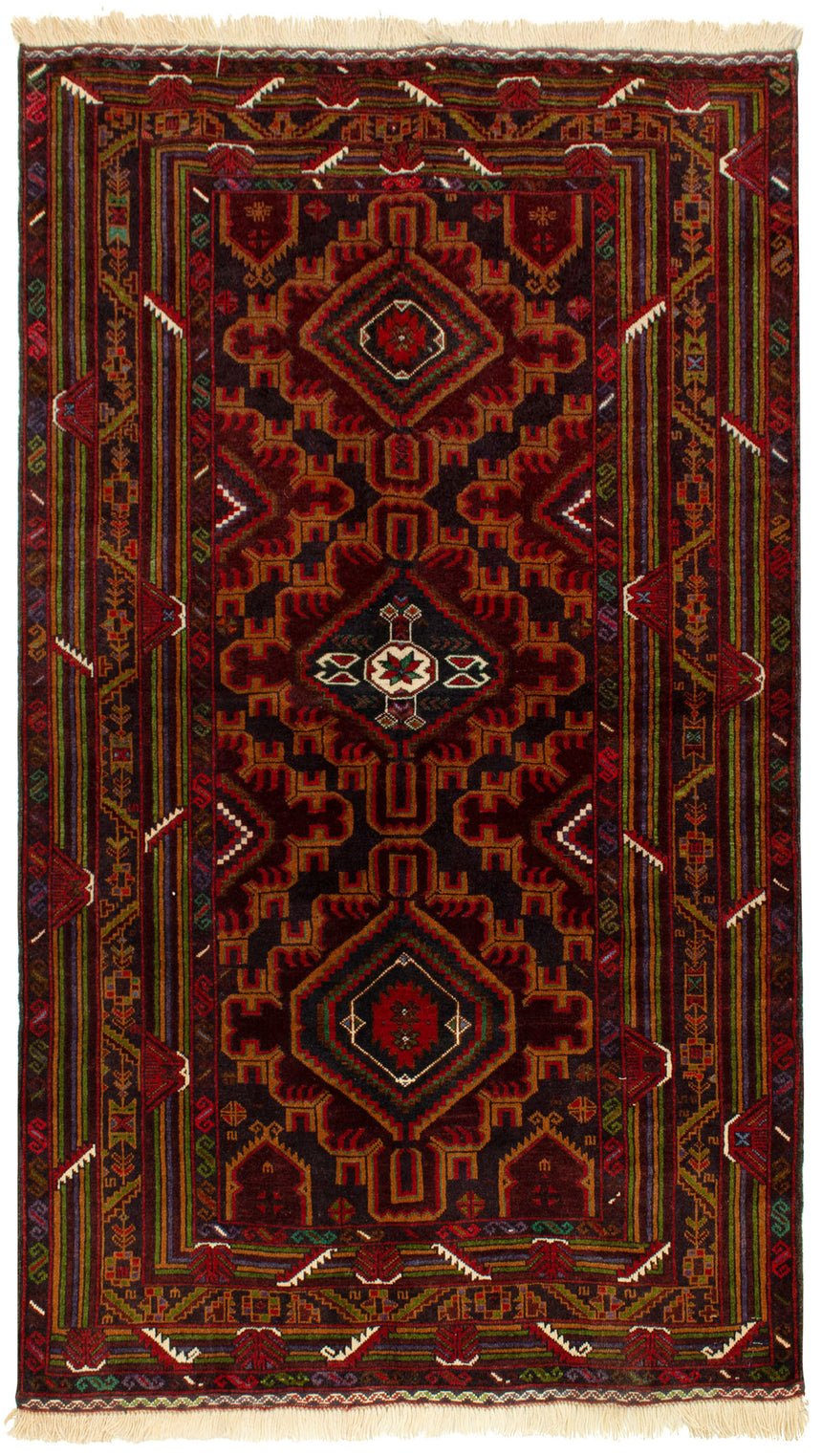 Alfombra Persa Baluch | 189 x 112 cm