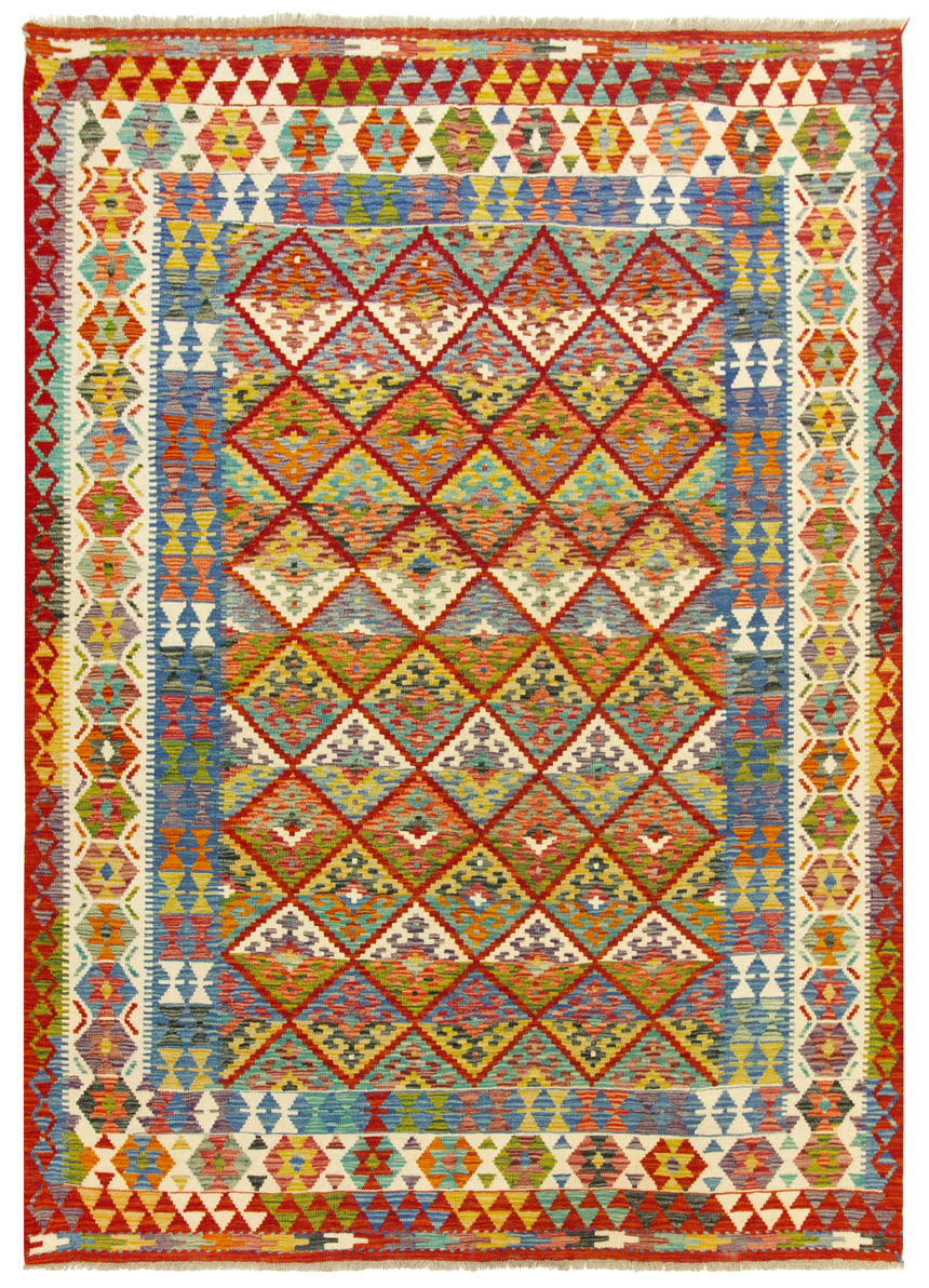 Kilim Afgano | 246 x 200 cm