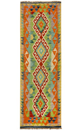 Kilim Afgano | 199 x 73 cm