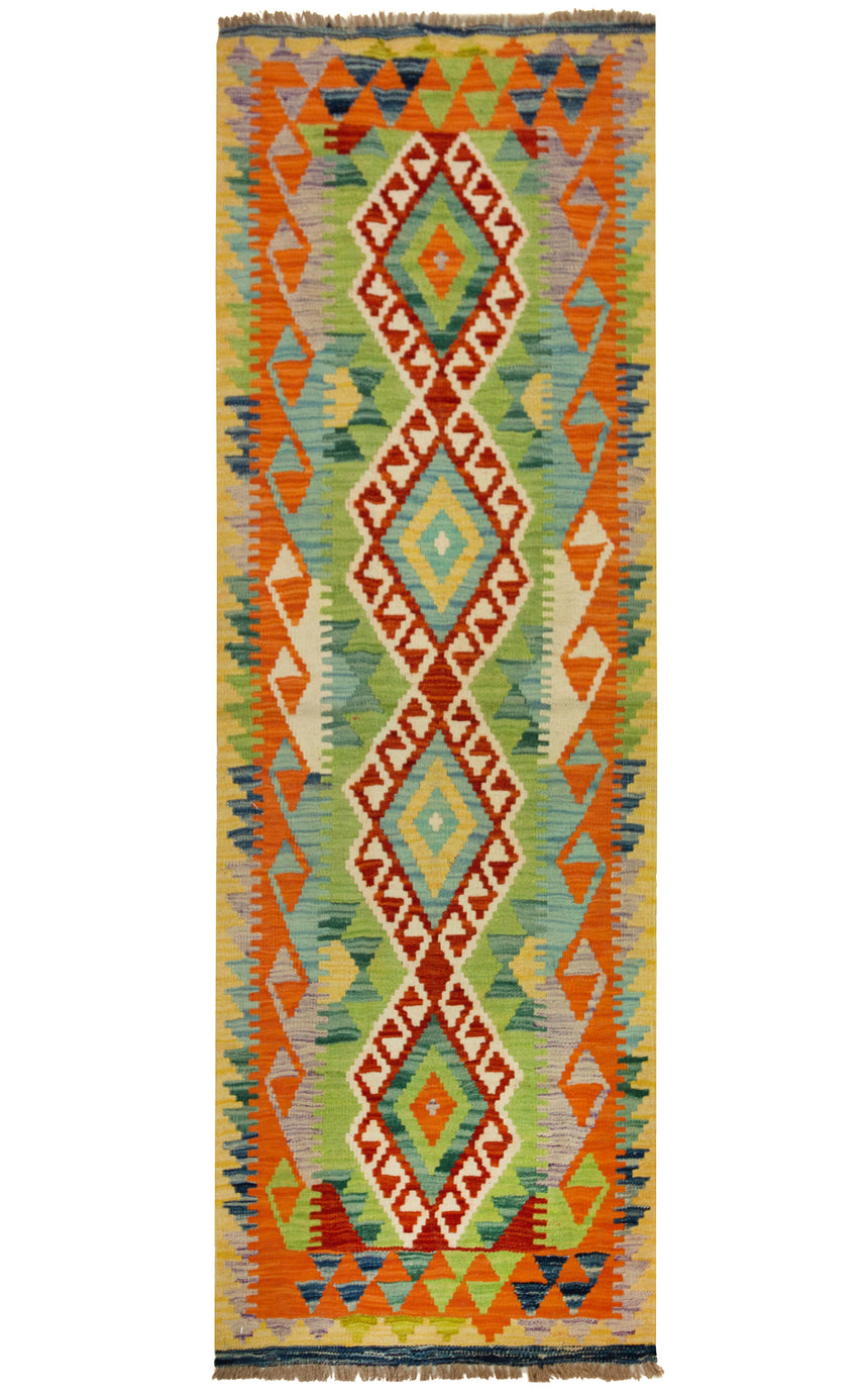 Kilim Afgano | 199 x 73 cm