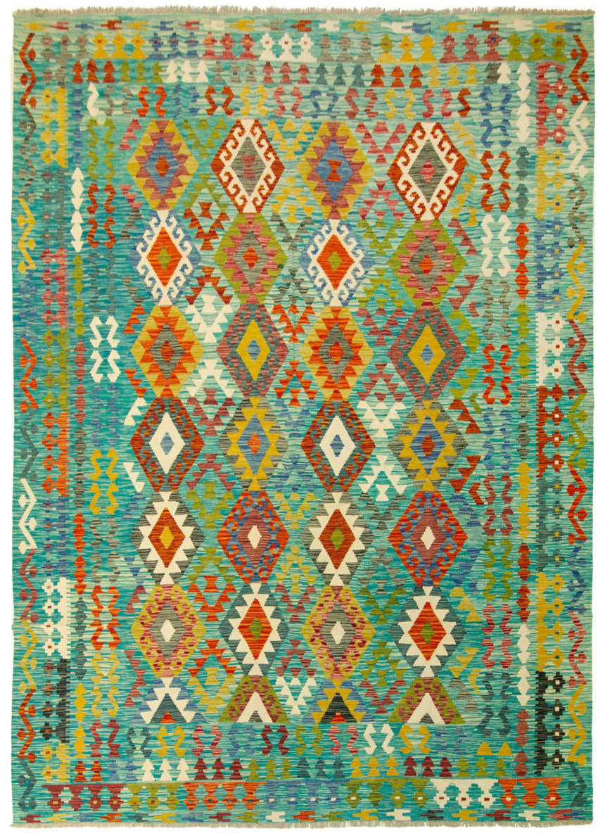 Kilim Afgano | 341 x 266 cm