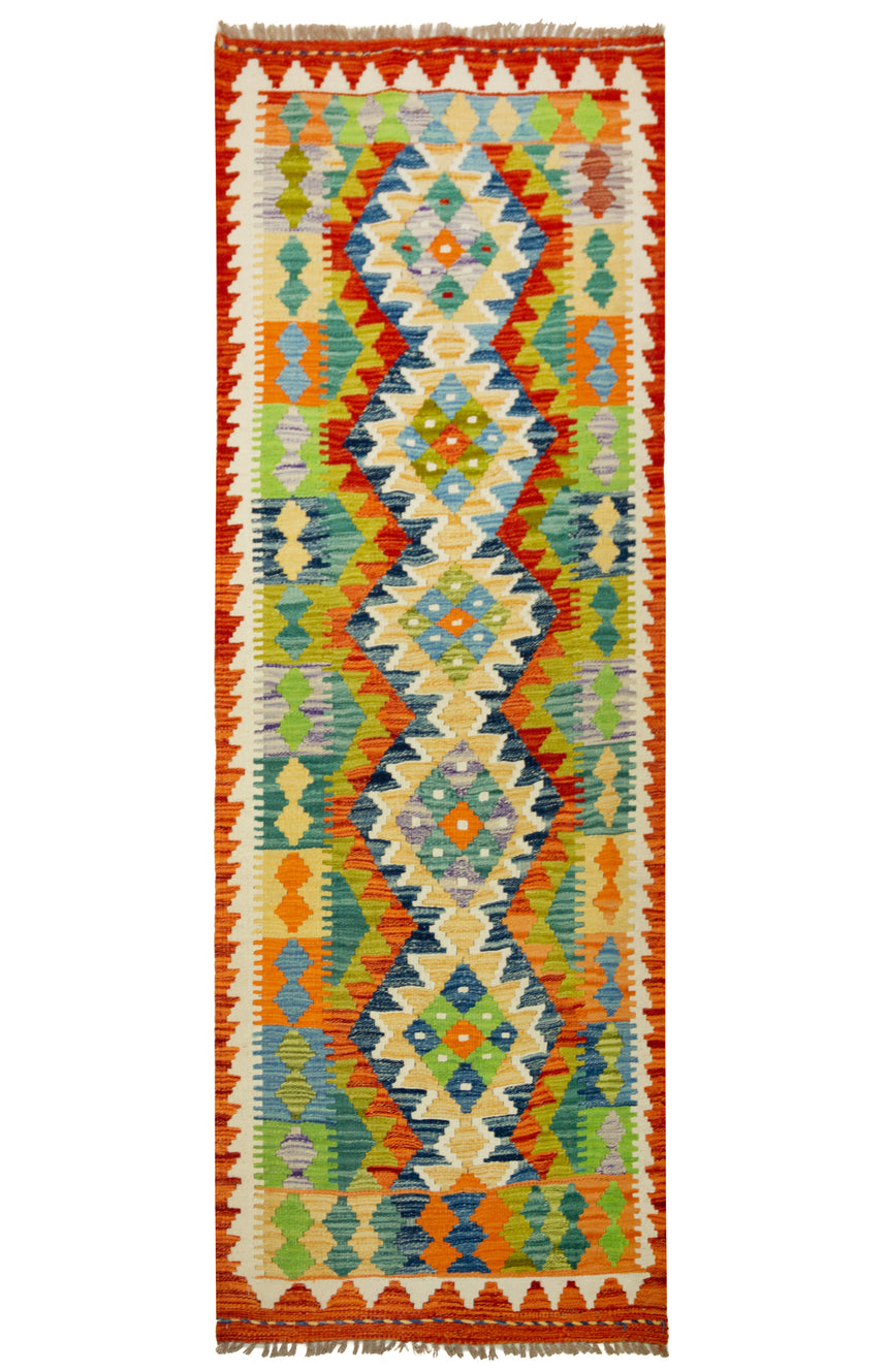 Kilim Afgano | 197 x 75 cm