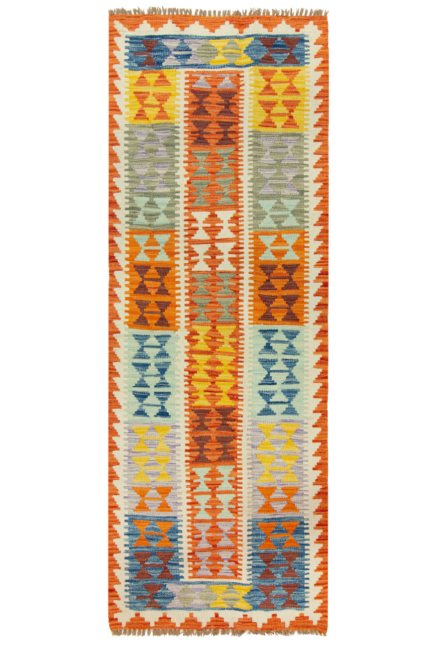 Kilim Afgano | 196 x 71 cm