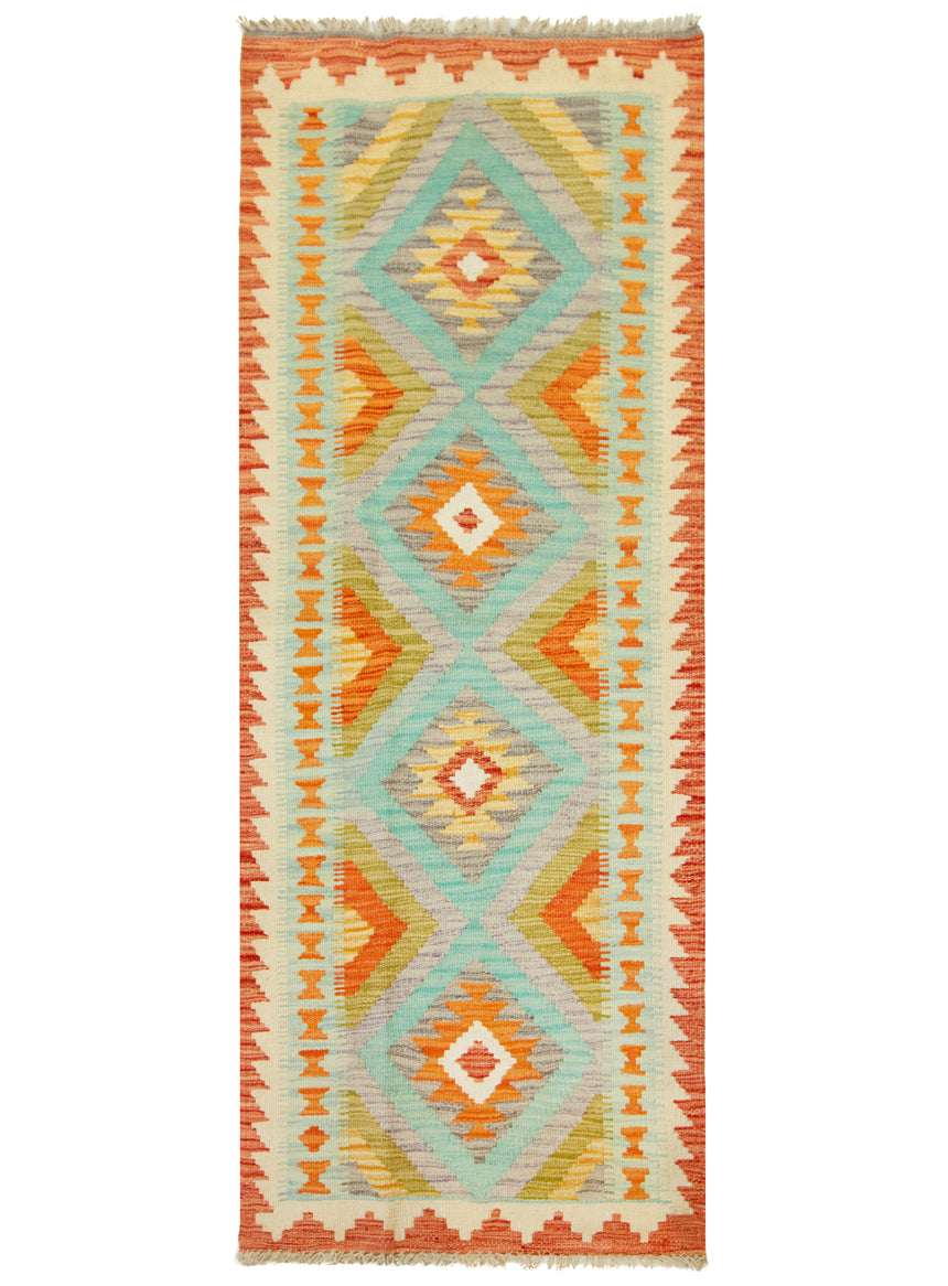 Kilim Afgano | 193 x 67 cm