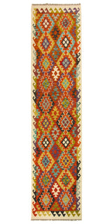 Kilim Afgano | 292 x 74 cm