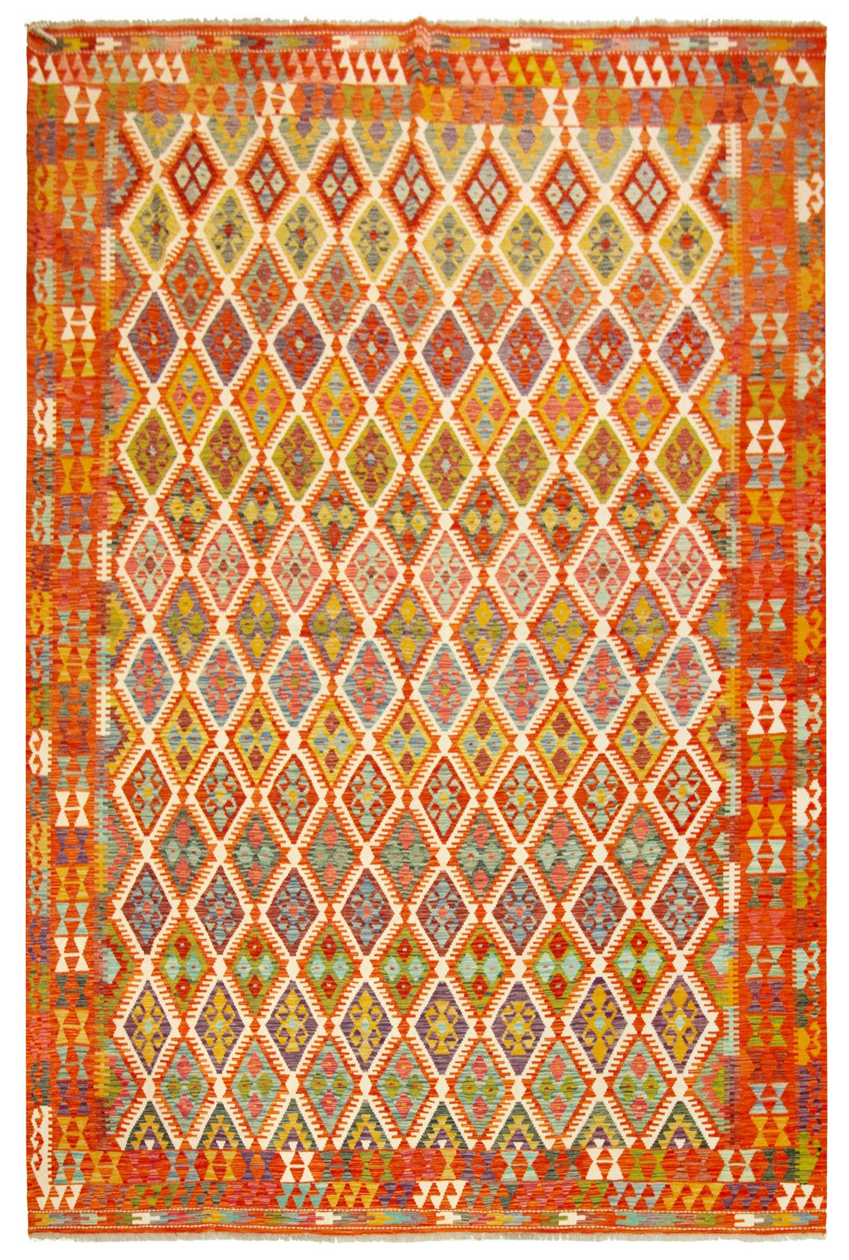 Kilim Afgano | 390 x 311 cm