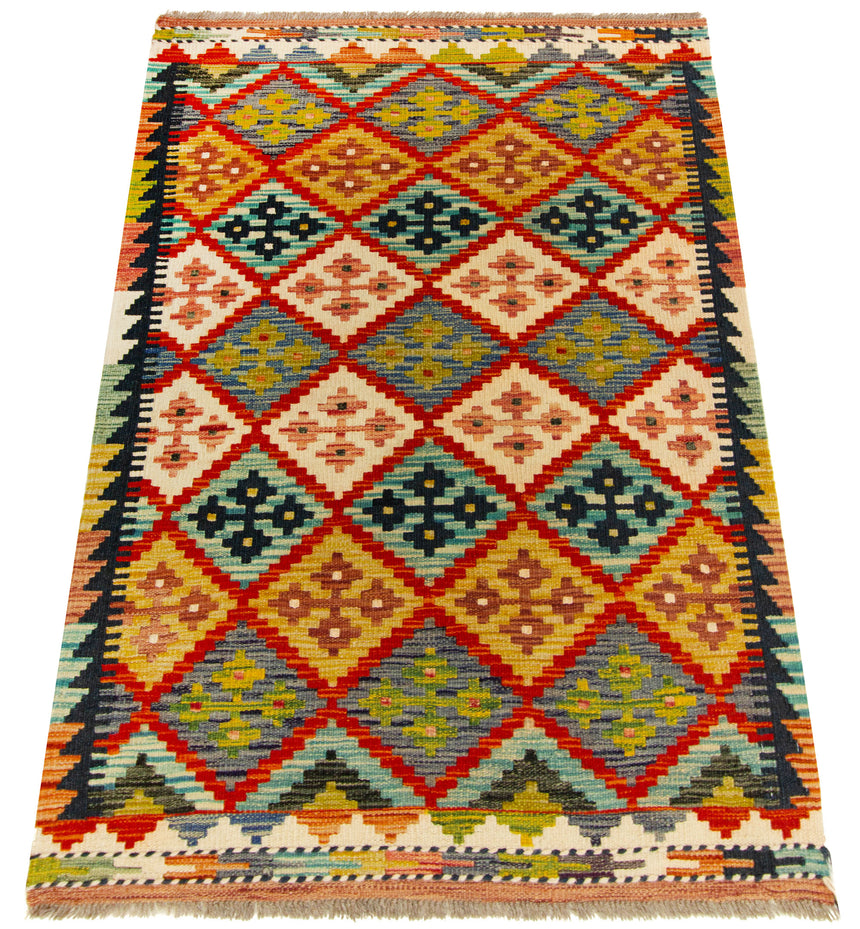 Kilim Afgano | 138 x 90 cm