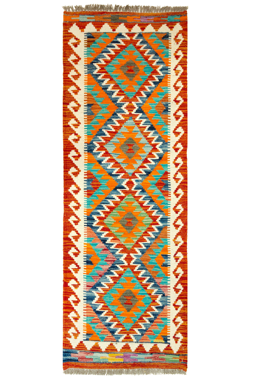 Kilim Afgano | 142 x 49 cm