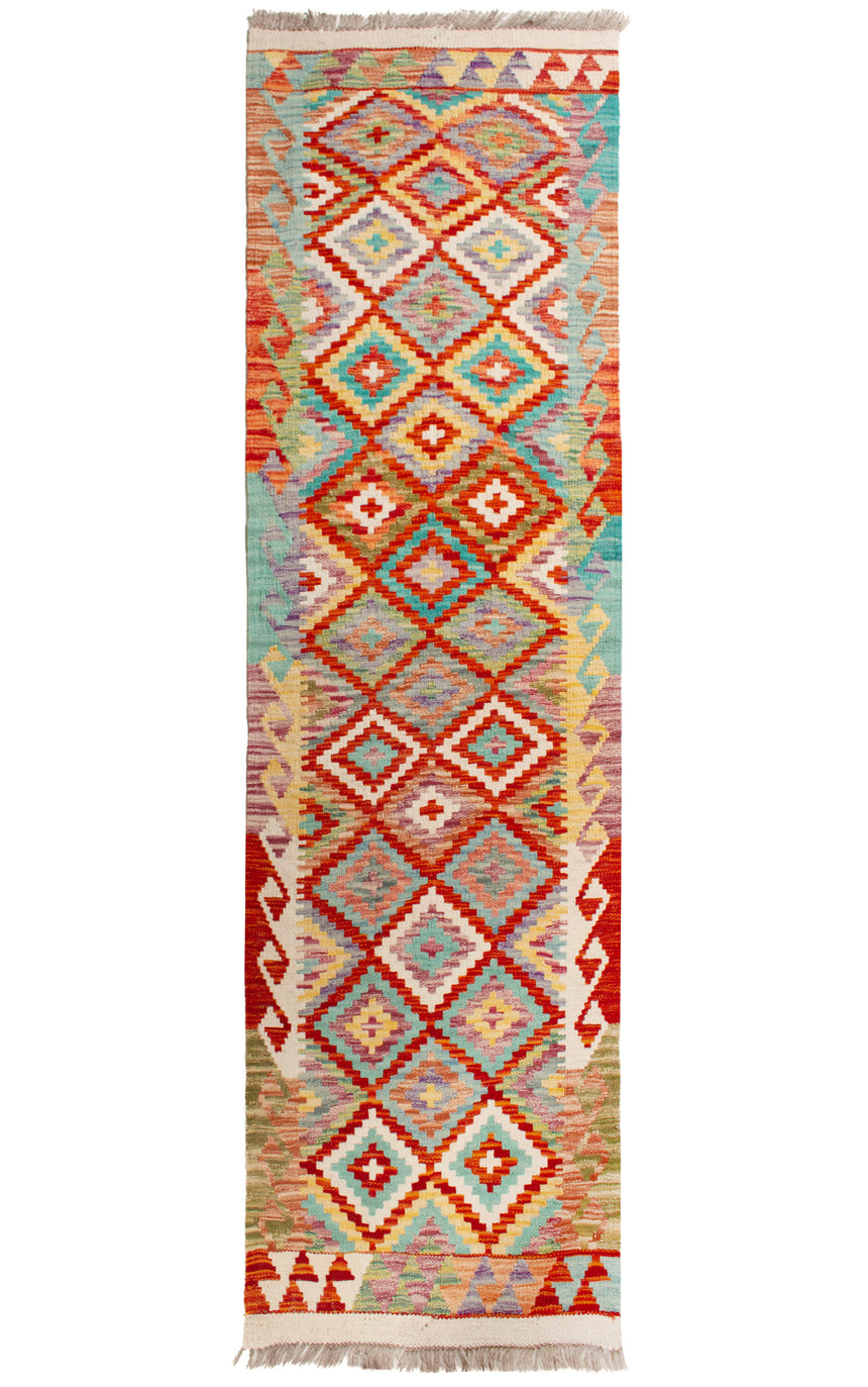 Kilim Afgano | 200 x 62 cm