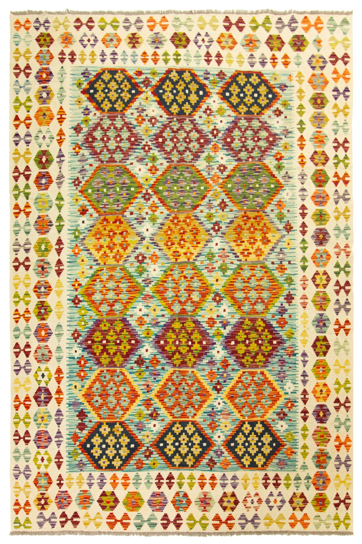 Kilim Afgano | 261 x 197 cm