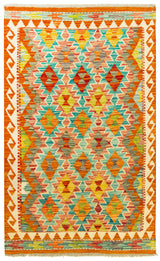 Kilim Afgano | 125 x 87 cm
