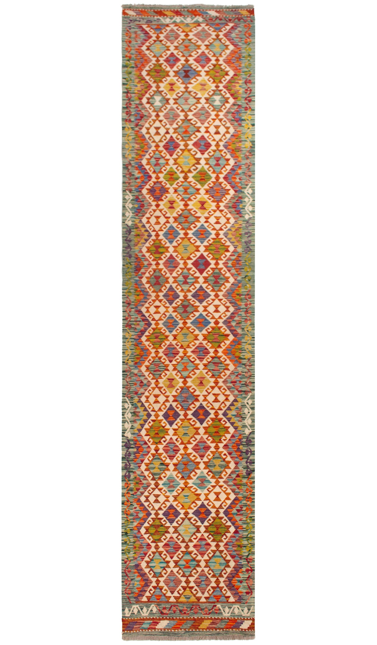 Kilim Afegão | 393 x 78 cm