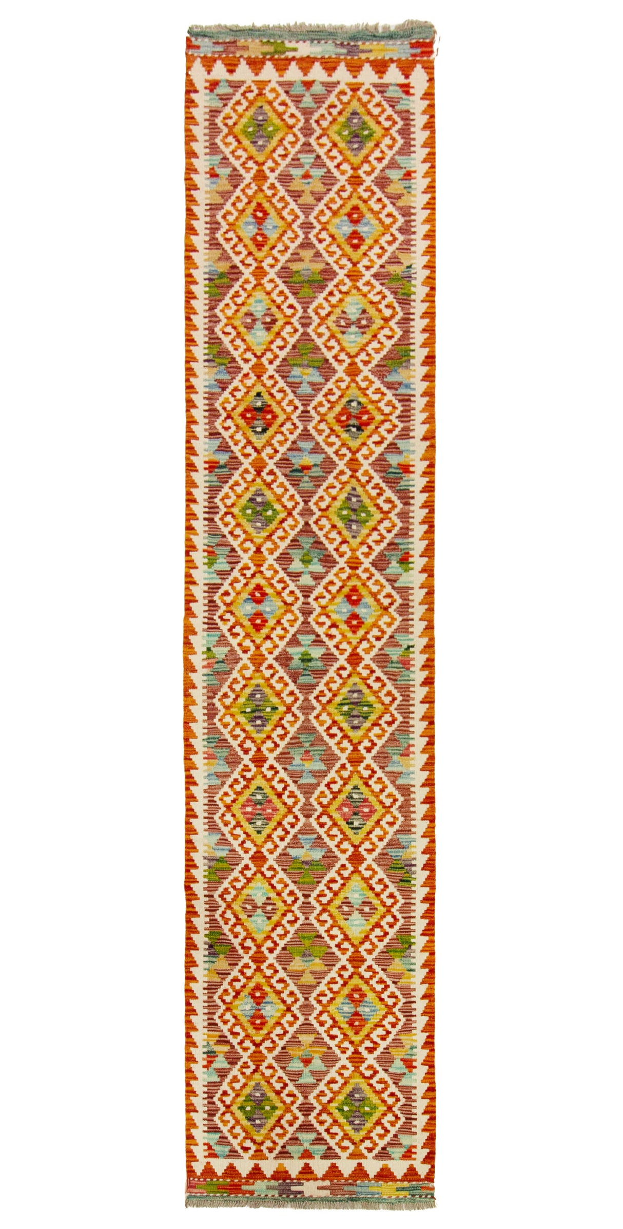 Kilim Afgano | 291 x 61 cm