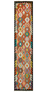 Kilim Afgano | 397 x 94 cm