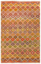 Kilim Afgano | 304 x 253 cm
