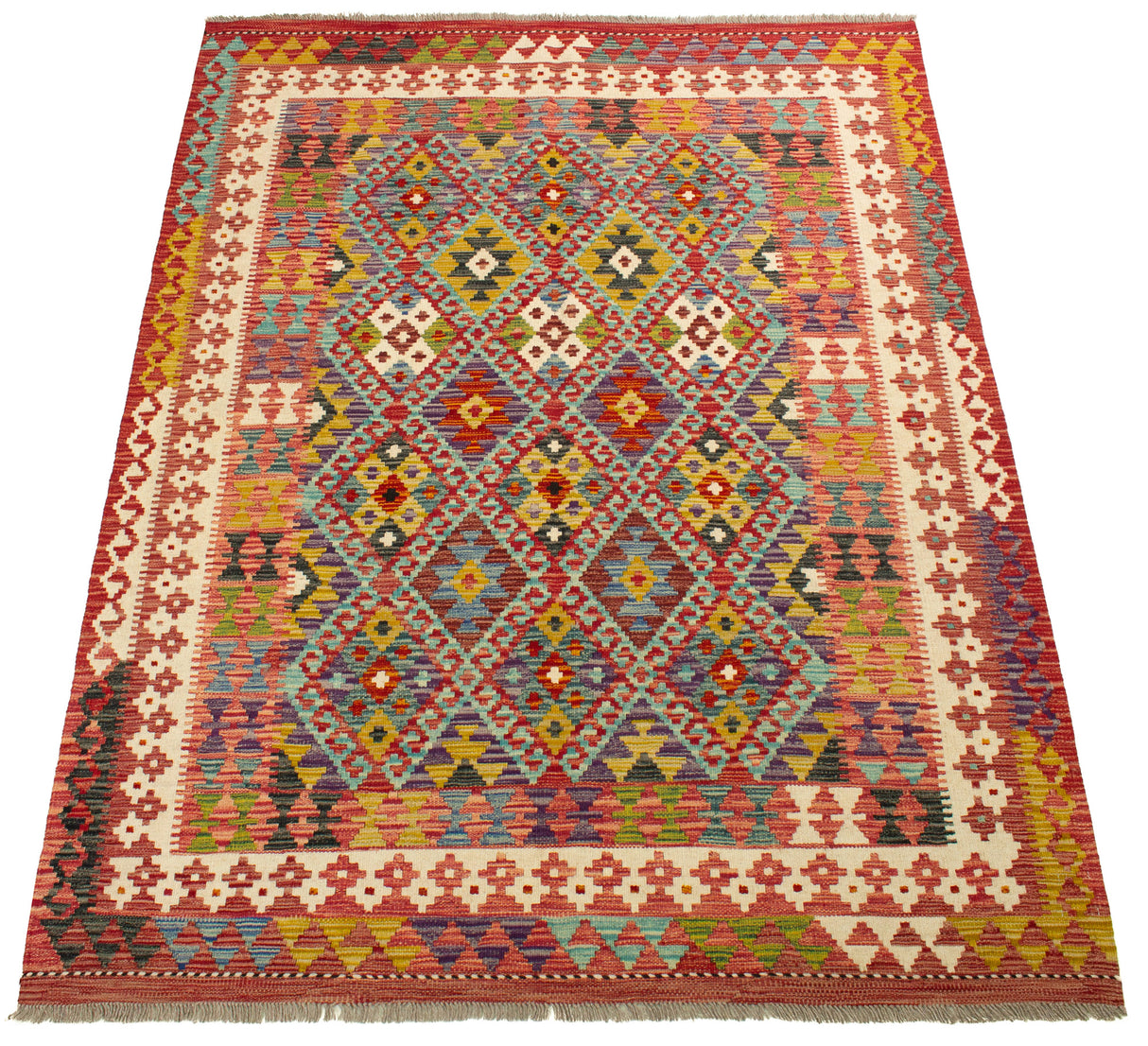 Kilim Afegão | 201 x 151 cm