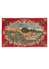 Alfombra persa Tabriz 40 Raj | 60 x 96 cm