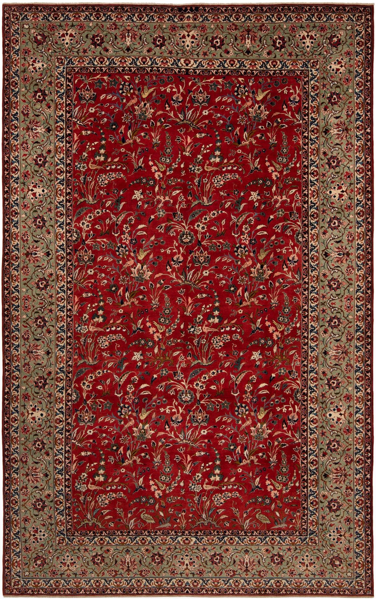 Alfombra persa de Isfahán | 521 x 320 cm