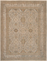 Alfombra vintage en relieve | 380 x 288 cm