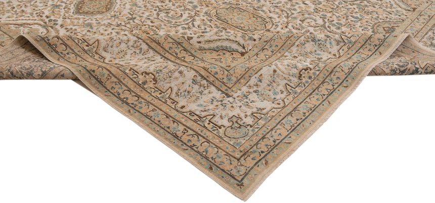 Alfombra vintage en relieve | 380 x 288 cm