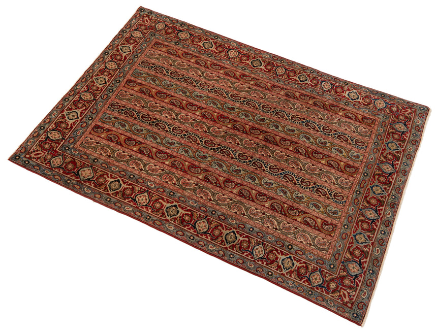 Alfombra persa Qom | 206 x 142 cm