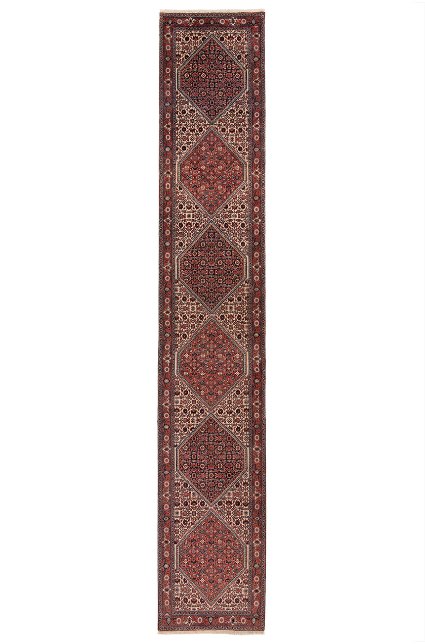 Alfombra persa Bidjar | 410 x 72 cm