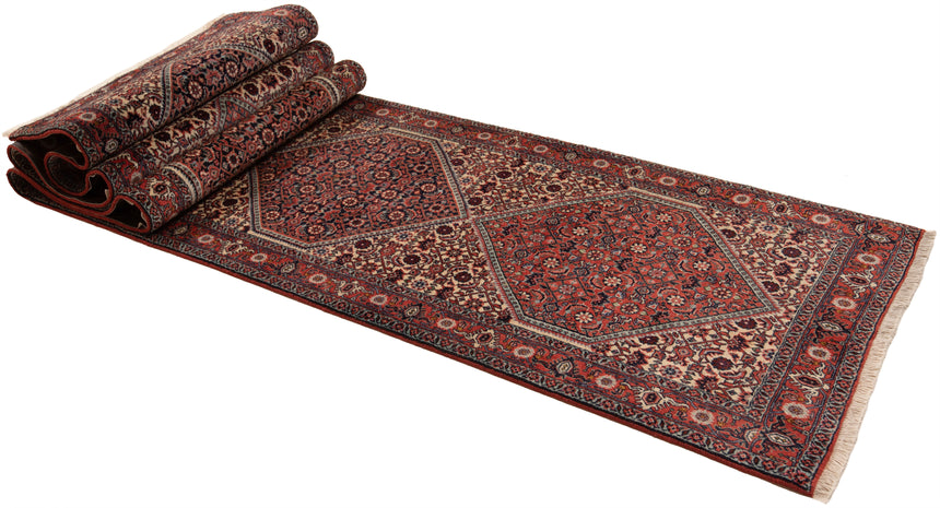 Alfombra persa Bidjar | 410 x 72 cm