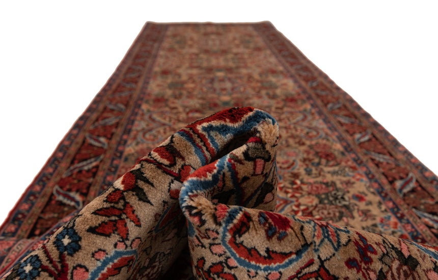 Alfombra persa Bidjar | 367 x 85 cm