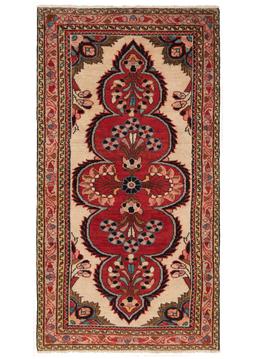 Alfombra persa Lilian | 133 x 66 cm