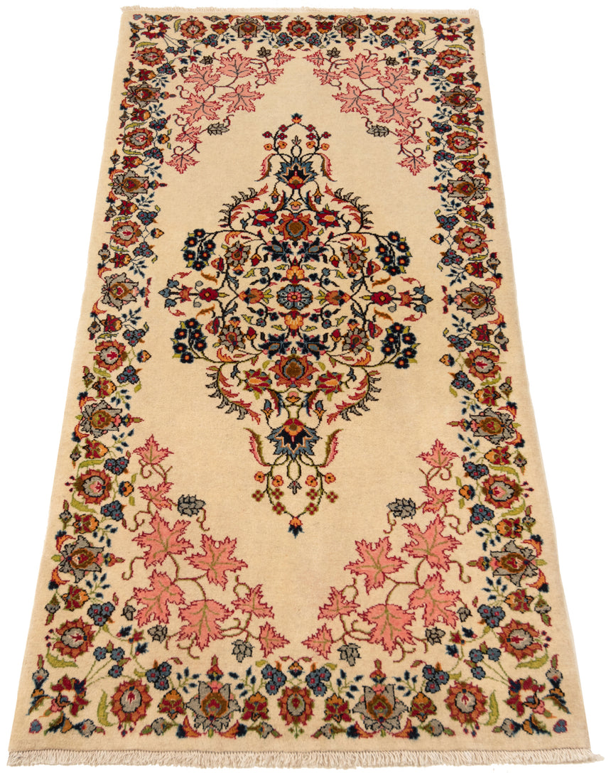 Alfombra persa Kashan | 146 x 72 cm