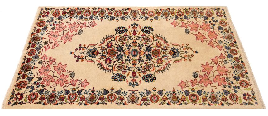 Alfombra persa Kashan | 146 x 72 cm