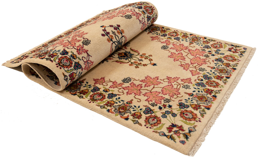 Alfombra persa Kashan | 146 x 72 cm