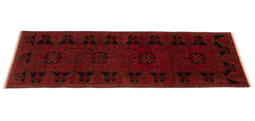 Alfombra afgana Khal Mohammadi | 286 x 81 cm