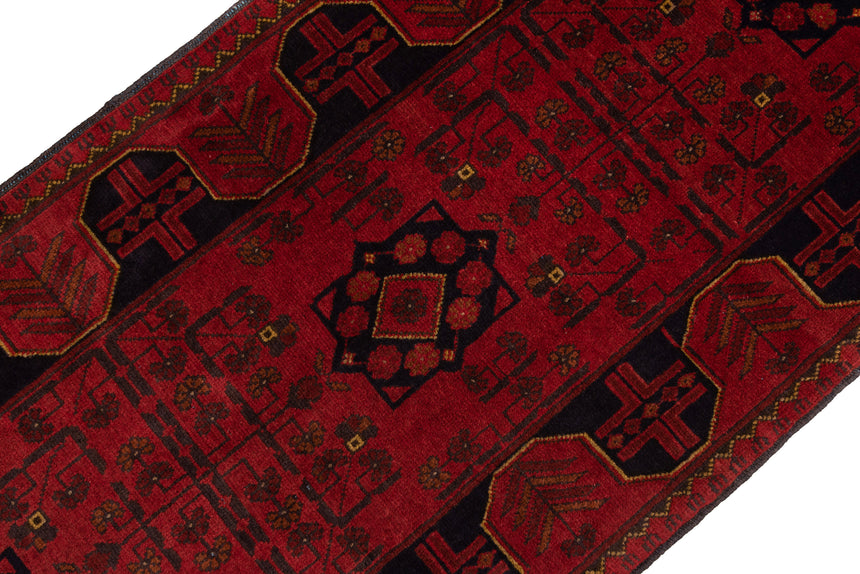 Alfombra afgana Khal Mohammadi | 286 x 81 cm