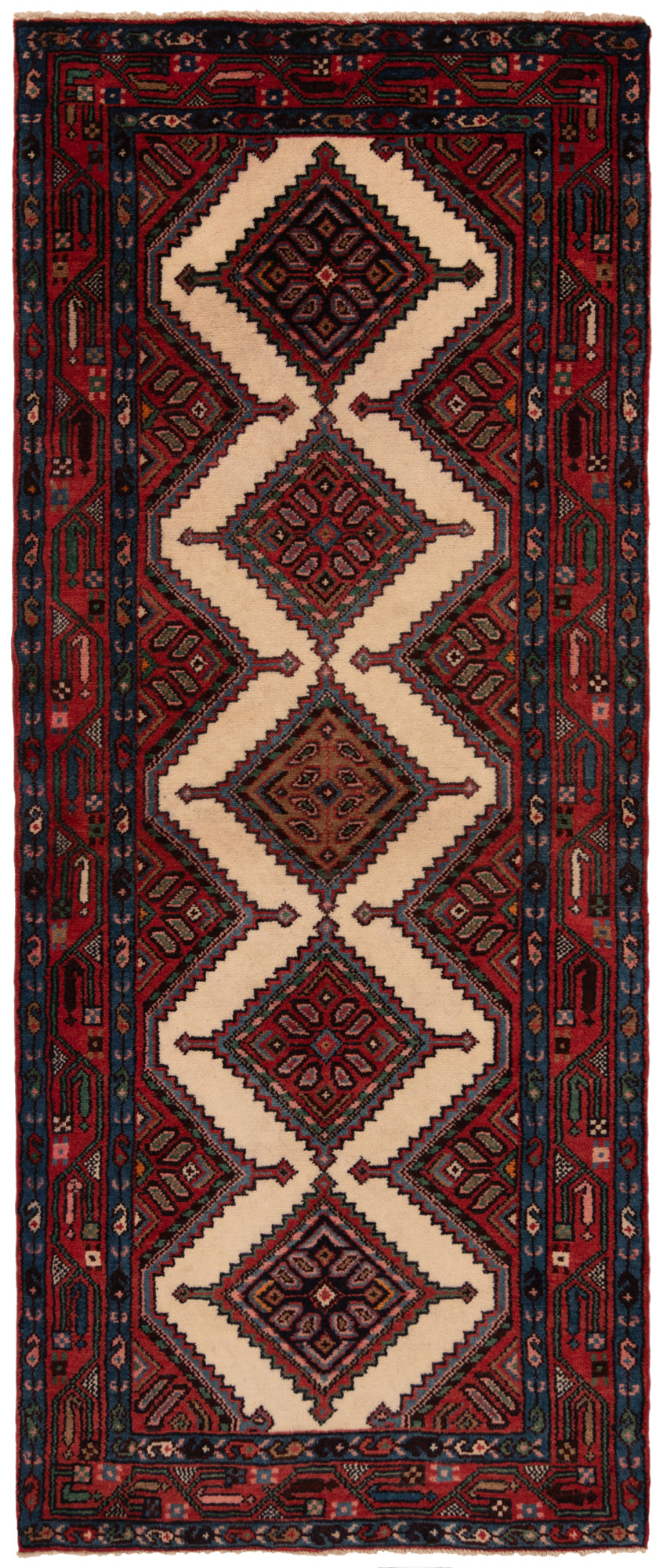 Alfombra persa Hamedan | 192 x 77 cm