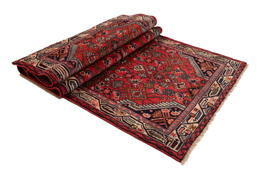 Alfombra persa Hamedan | 198 x 79 cm