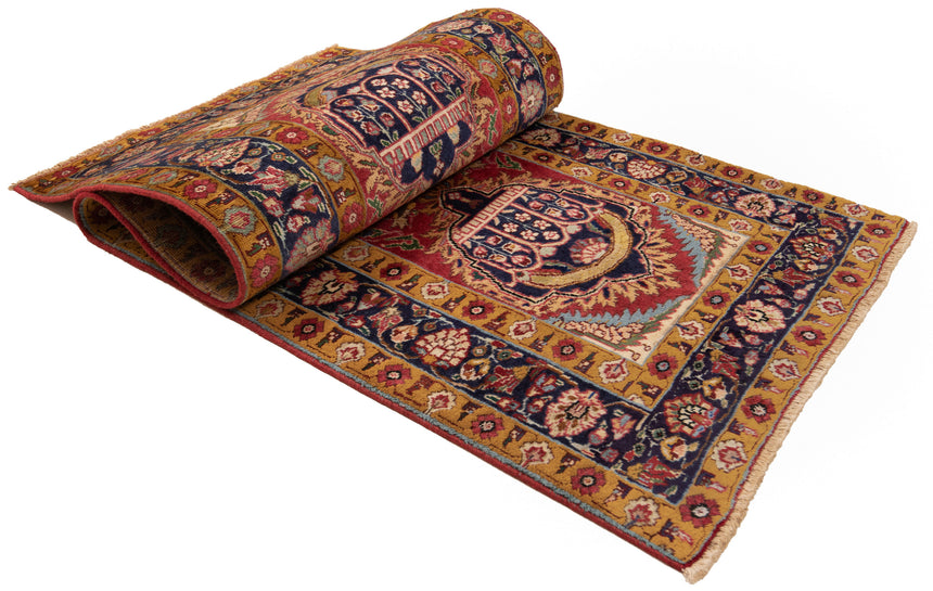 Alfombra persa Tabriz | 206 x 81 cm