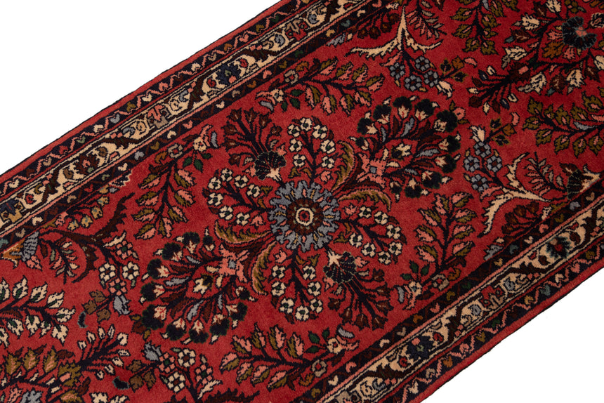 Alfombra persa Hamedan Mehraban | 563 x 77 cm