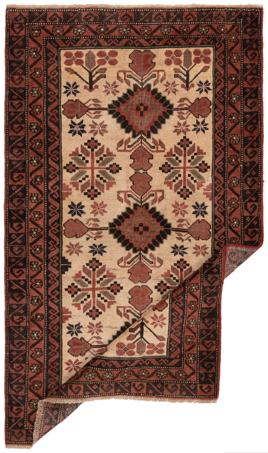 Alfombra persa Hamedan | 154 x 89 cm