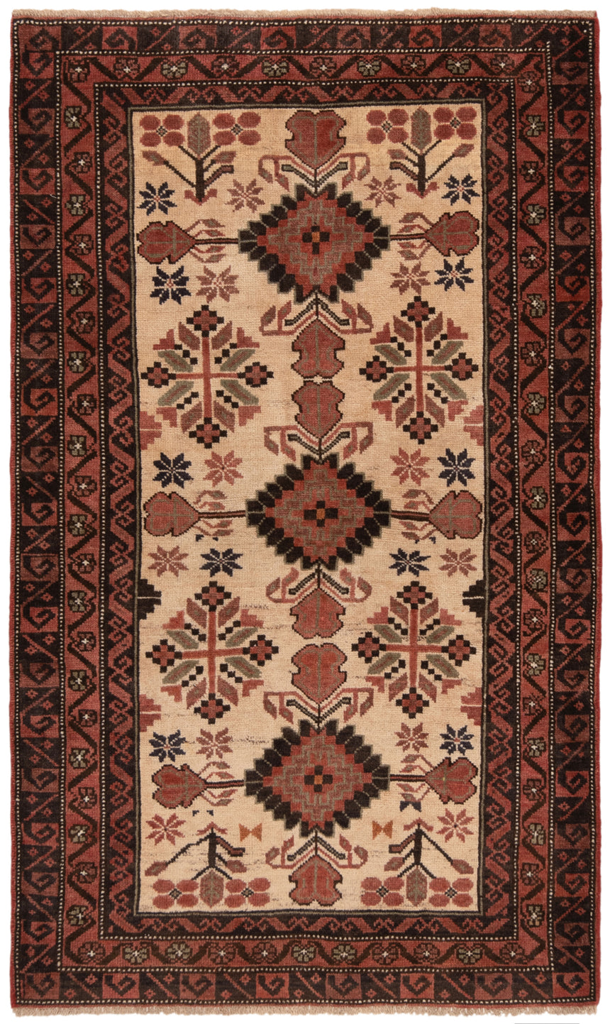 Alfombra persa Hamedan | 154 x 89 cm
